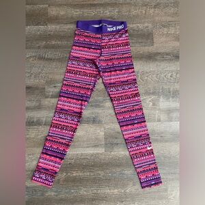 NIKE PRO Dri-Fit Tights - MicroFleece Lined - Women’s S